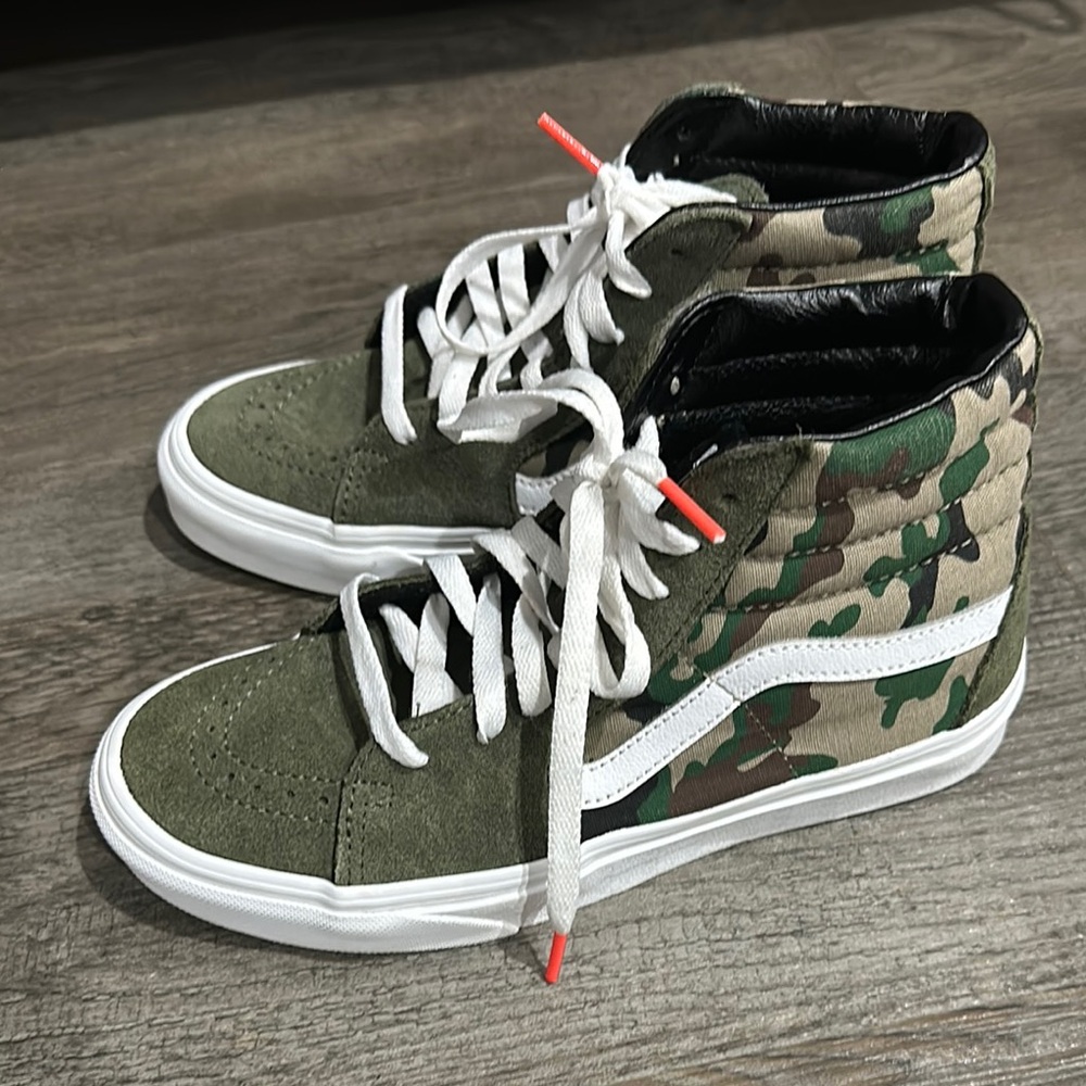 Vans Camouflage High-Top Sneakers